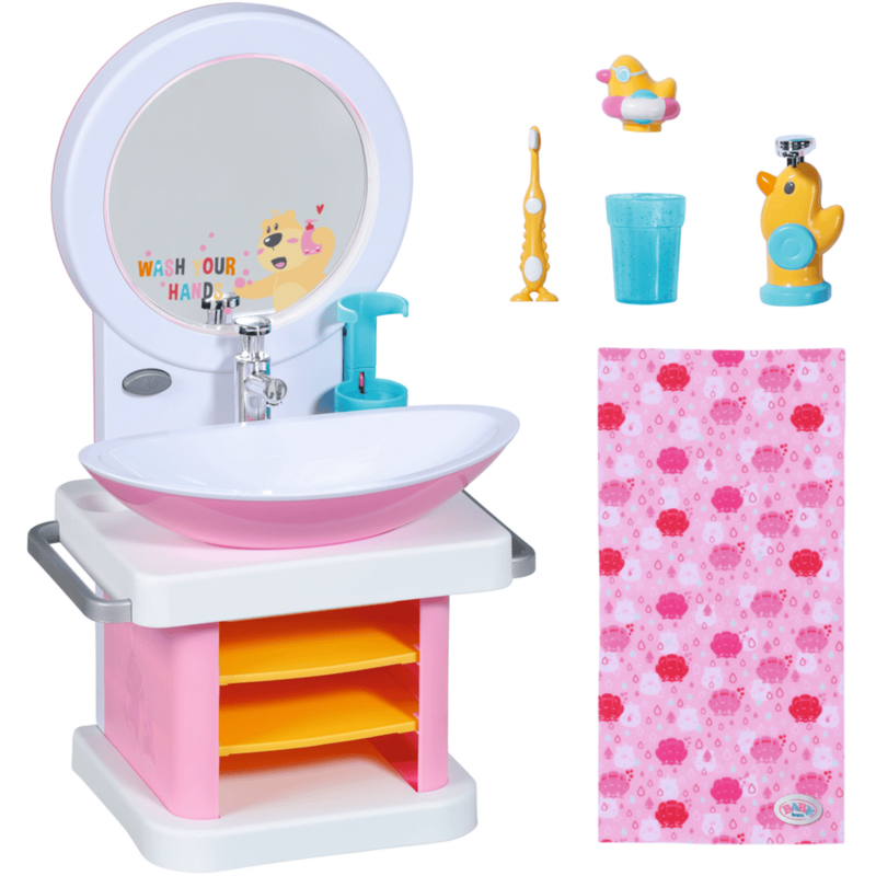 Zapf Creation Baby Born Bath Waschtisch Kinderspielzeug Kinder Puppenspielzeug B-Ware