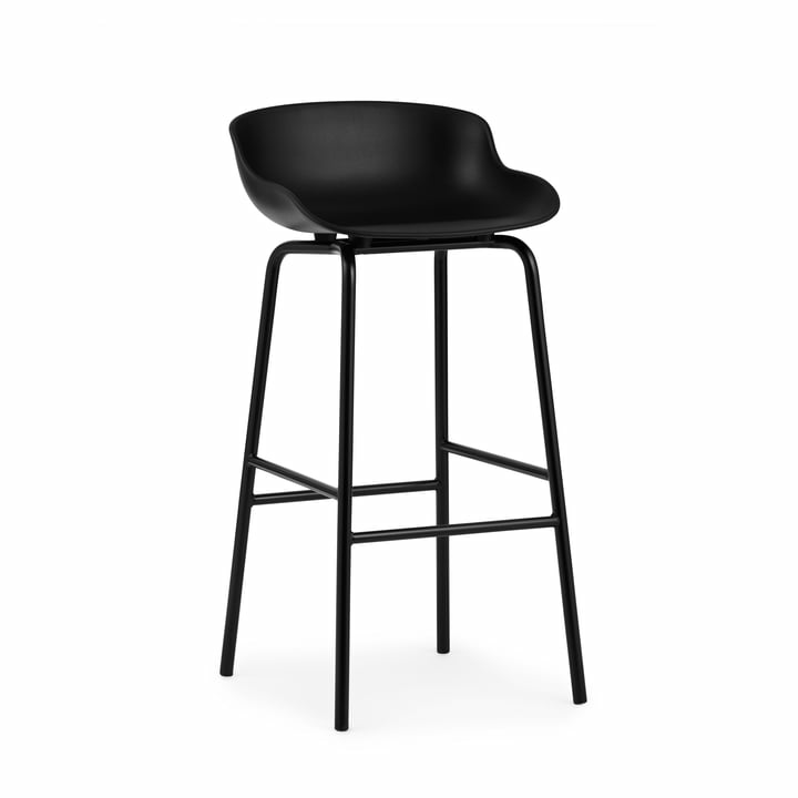 Normann Copenhagen Hyg Barhocker Barstuhl Tresenhocker Hocker H 75 cm schwarz