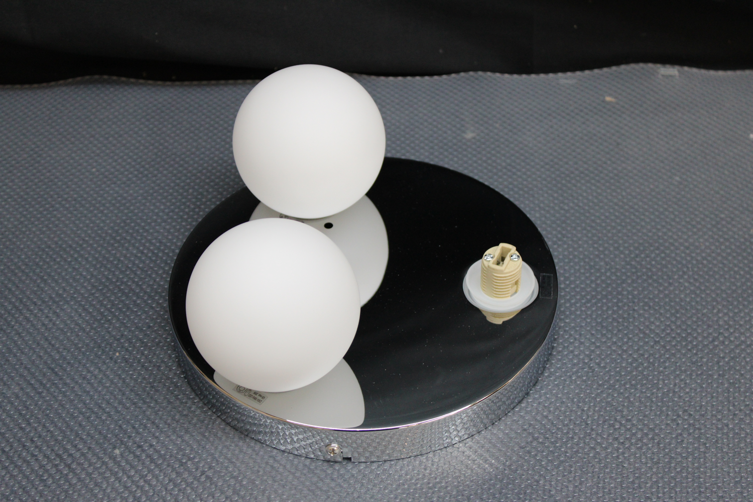 Paulmann Deckenleuchte Gove Rondel Opalglas Chrom 3 Flammig Siehe Text/Fotos B-Ware - 4000870710623