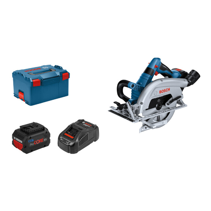 Bosch Akku Kreissäge Handkreissäge Gks 18 V 70 L 2x Akku Pro Core18 V 5 5 Ah B-Ware - 4059952577951