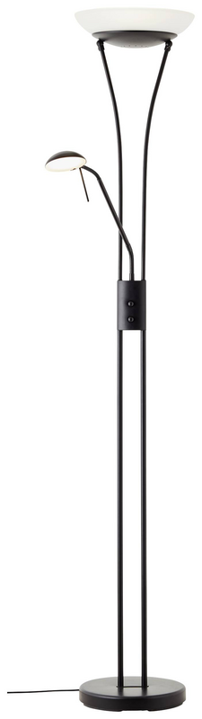 Brilliant Finn Led Deckenfluter Lesearm Stehleuchte Schwarz Dimmbar Led Lampe B-Ware - 4004353413285