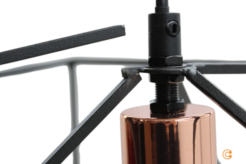 B-Ware Brilliant Tycho 93594/76 Pendelleuchte Led E27 60 W Pendellampe Siehe Text/Foto