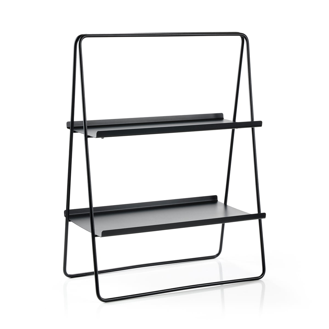 Zone Denmark A Table Schwarz Tisch Beistelltisch Regal Nachttisch Bücherregal B-Ware
