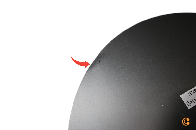 B-Ware Brilliant Deckenleuchte Zon Satiniertes glas Eisen 1-flammig Deckenlampe 2 STÜCK