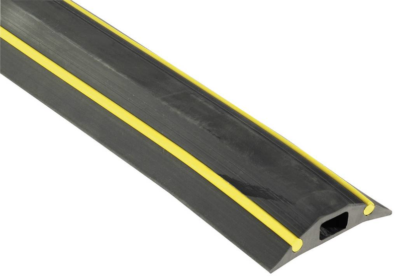 Vulcascot Kabelbrücke Gummi Schwarz Anzahl Kanäle: 1 3000 Mm 1 St. Gummi B-Ware - 2050000463785