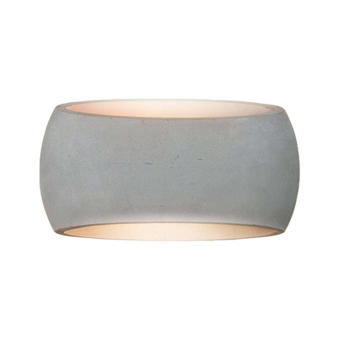 Zambelis Wandleuchte 180020 Wandlampe Wandlicht Aus Beton Up/Down Breite 30 Cm B-Ware - 5213007830005