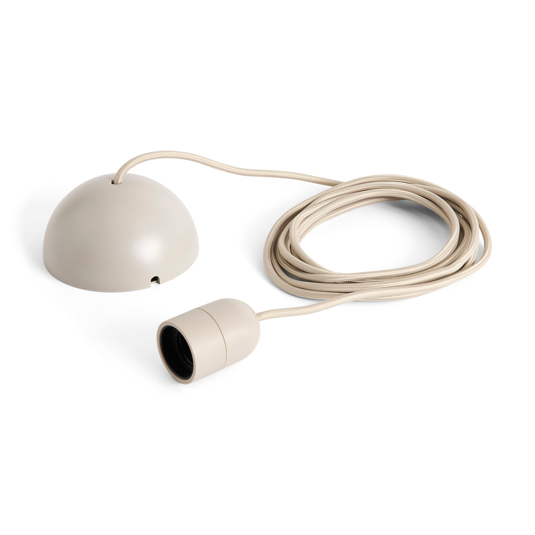 Hay Common Pendant Kabelset Betongrau Kabelsortiment Lampenkabel Kabel B-Ware