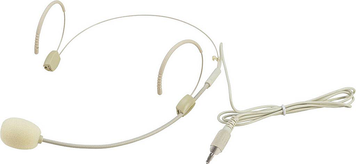 Omnitronic Headset Sprach-Mikrofon kabelgebunden Mikro Kopfhörer Sprachmikrofon