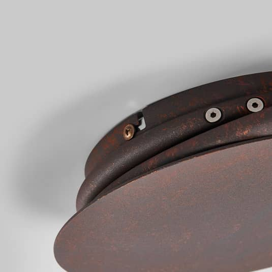 Lindby Led Deckenlampe Deckenlampe Lampe Leuchte Licht Joline Rostbraun 74 Cm B-Ware - 8502193058072