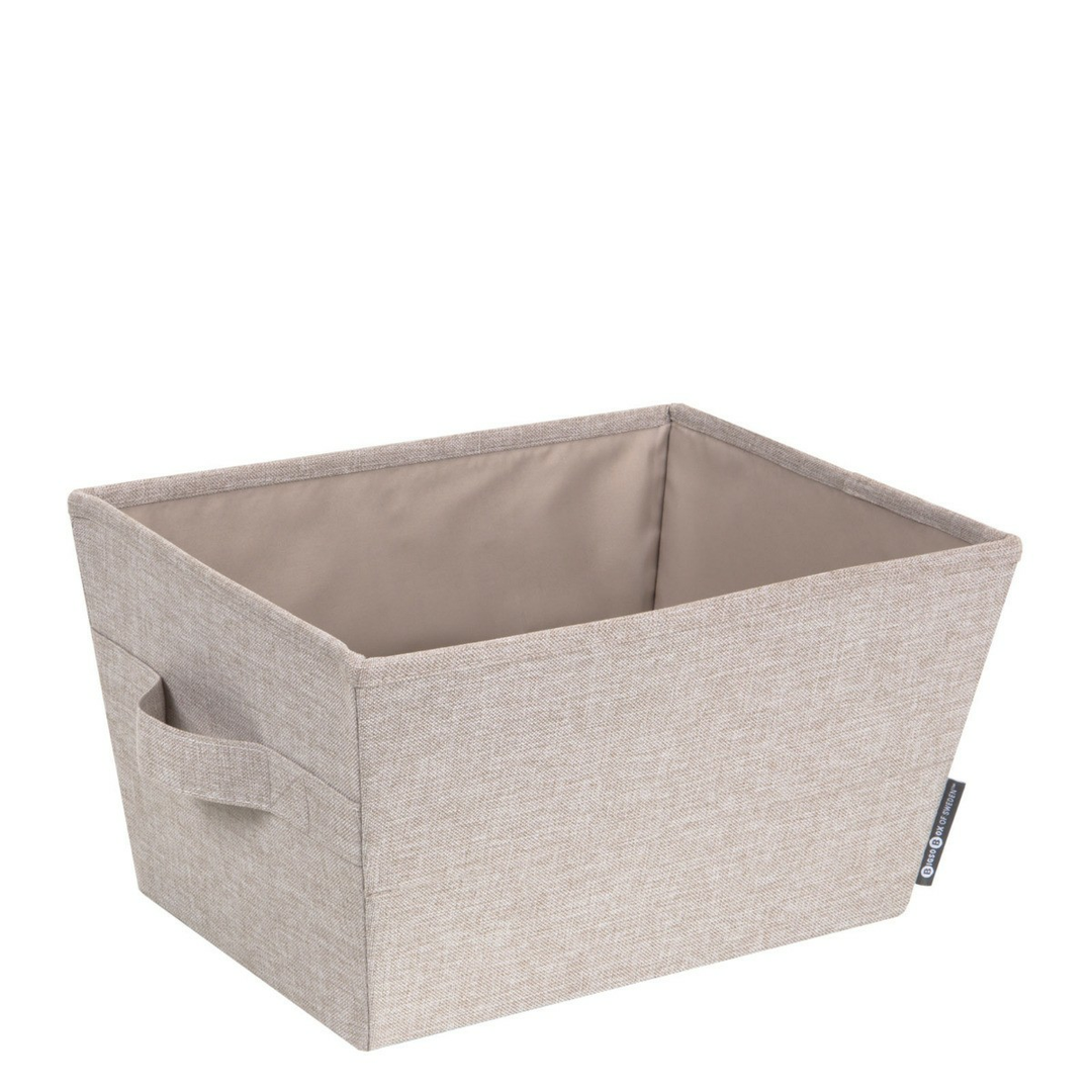 Bigso Box of Sweden Tapered Aufbewahrungskorb Aufbewahrungsbox Korb small Beige