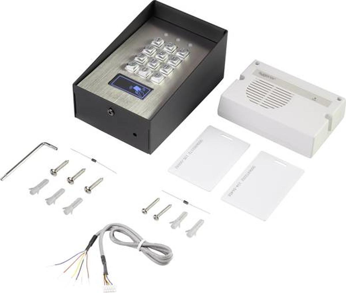 B-Ware Sygonix 1582020 Codeschloss Oberflächenmontage Ip66 Beleuchtete Tastatur