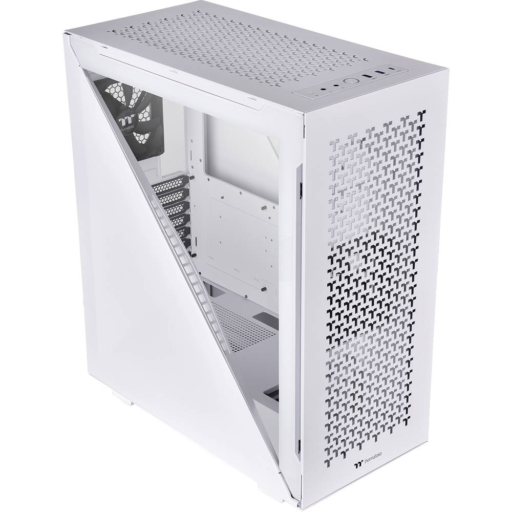 Thermaltake Divider 500 TG Air Snow Midi-Tower PC-Gehäuse Weiß 2 PC Gehäuse USB