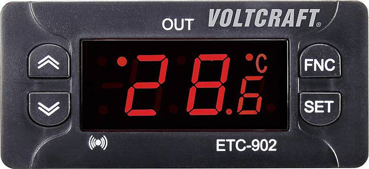 VOLTCRAFT ETC-902 Temperaturregler NTC, PTC -30 bis 99 °C Relais Thermostat