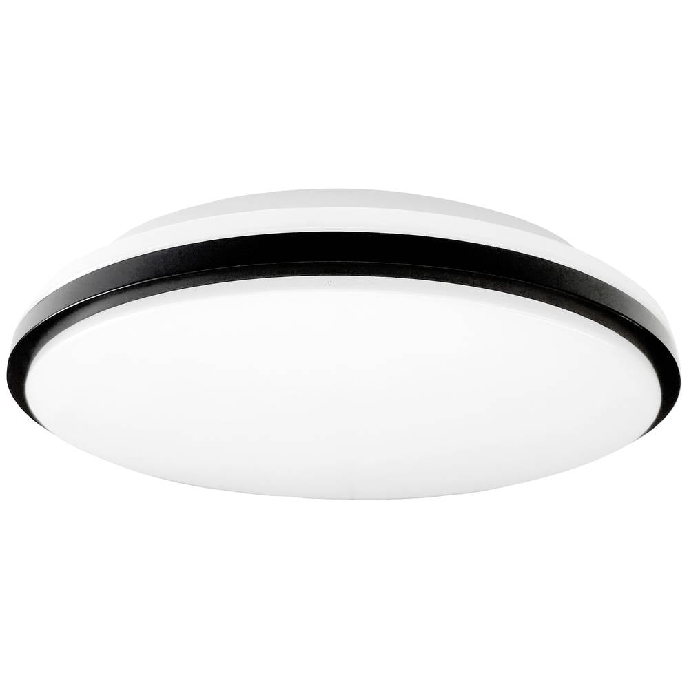 Müller-Licht 21000069 Taro RGB Round 40 LED-Deckenleuchte LED 24 W Weiß Schwarz