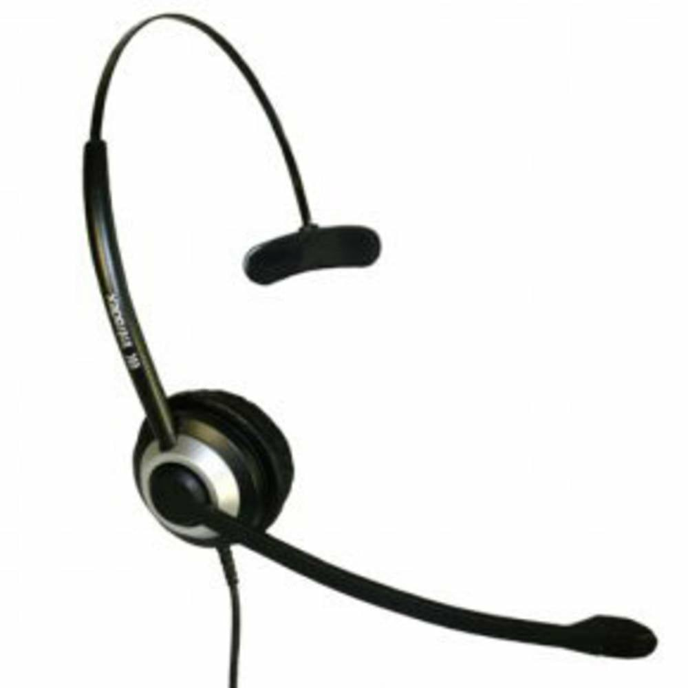 Imtradex BasicLine TM DEX-QD Telefon On Ear Headset kabelgebunden Phone Schwarz