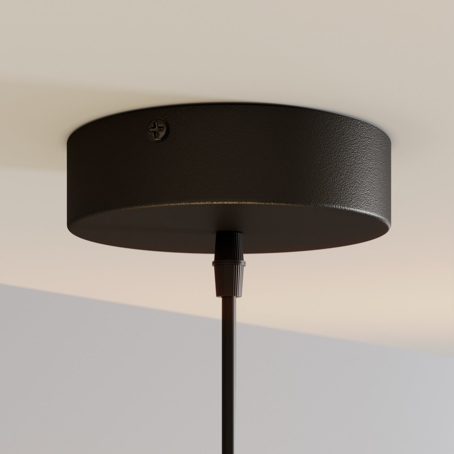 B-Ware Euluna Hängeleuchte Cubus Pendelleuchte Lampe Einflammig E27 Glas Graphitgrau