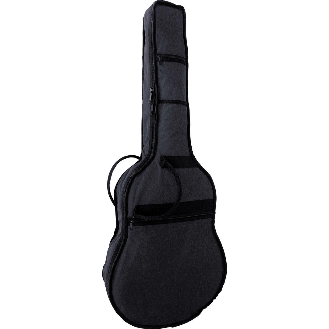 MSA Musikinstrumente GB 10 Konzertgitarrentasche Tasche 4/4 Größe Schwarz