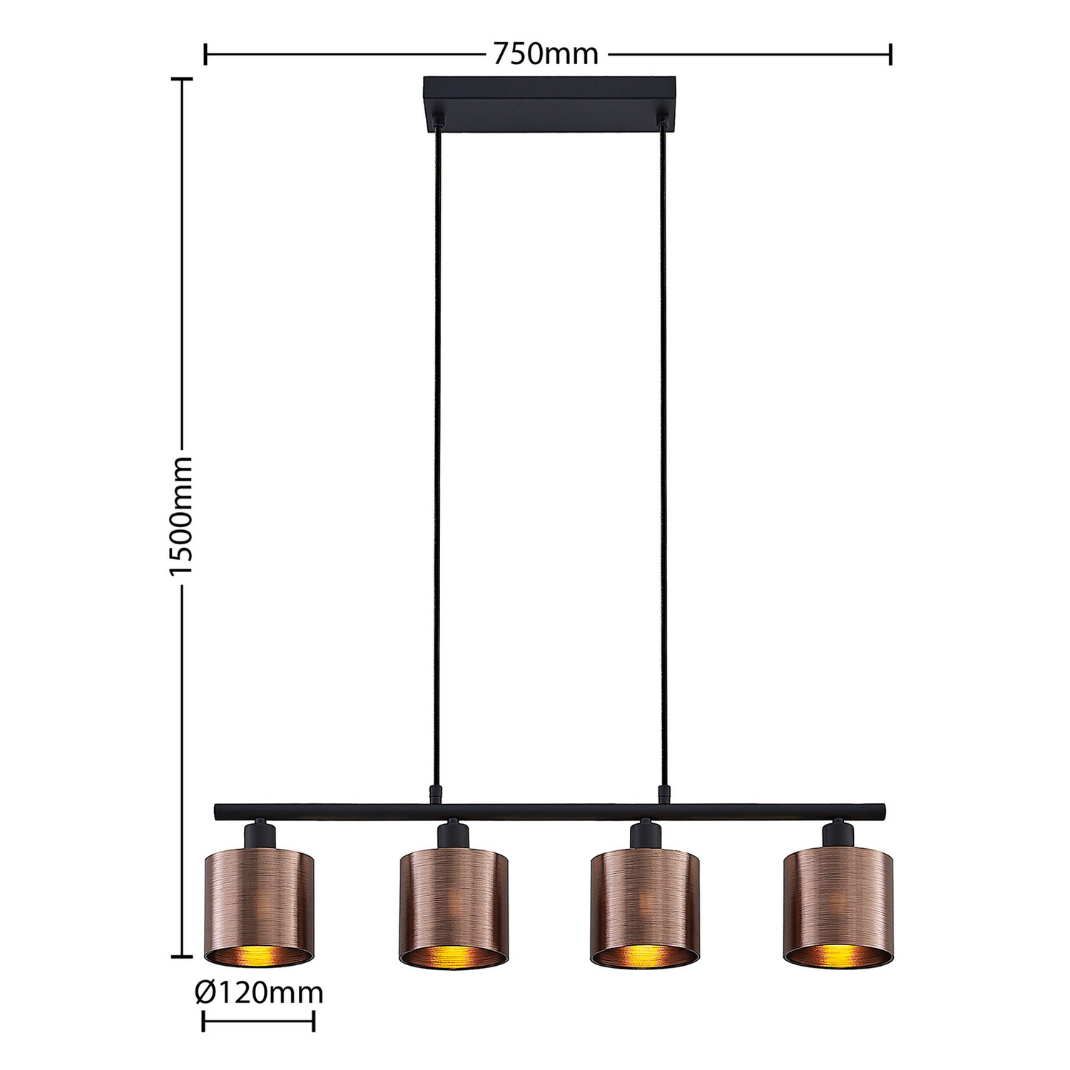 Lindby Joudy Pendelleuchte Deckenlampe Hängeleuchte Deckenleuchte Lampe Leuchte  B-Ware - 4251911703771