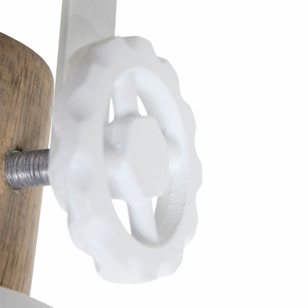 B-Ware Steinhauer Gearwood Strahler Deckenstrahler Deckenleuchte Deckenlampe Holz Weiß