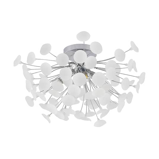 B-Ware Lindby Yurina Deckenleuchte Deckenlampe Lampe Leuchte Wohnzimmerlampe Ip20 Weiß