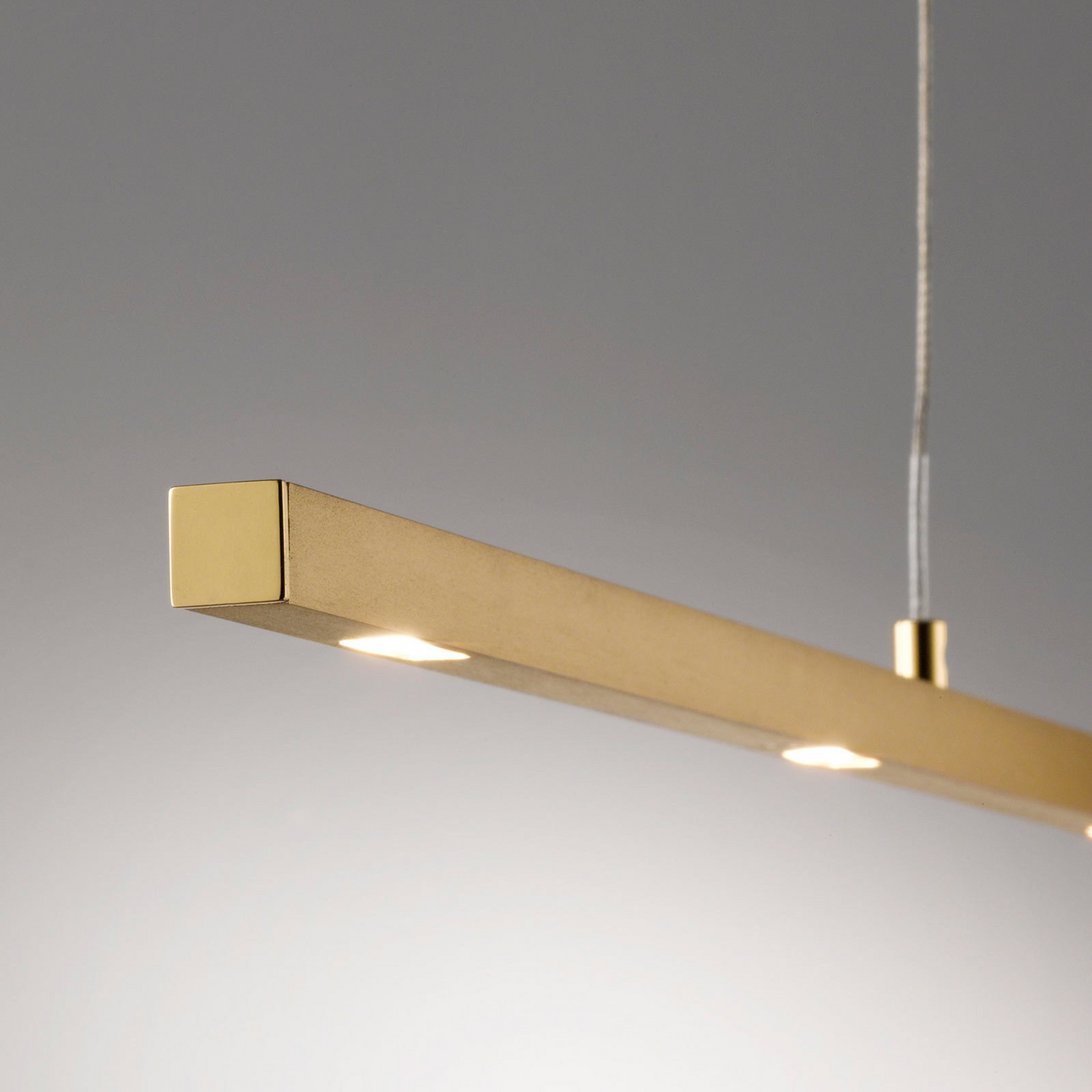 Rothfels Led Pendelleuchte Pendelleuchte Lampe Leuchte Licht Ip20 Tolu Messing   B-Ware - 4251096567724