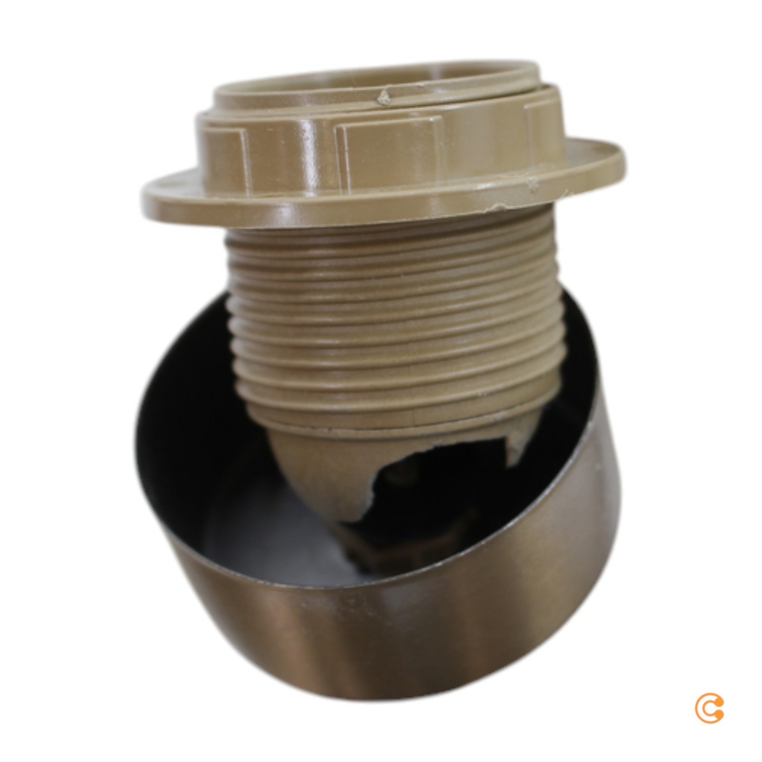 Deckenlampe Leuchte Antikgold Eisen Kristallglas Beleuchtung Siehe Text/Foto B-Ware - 8698957163002