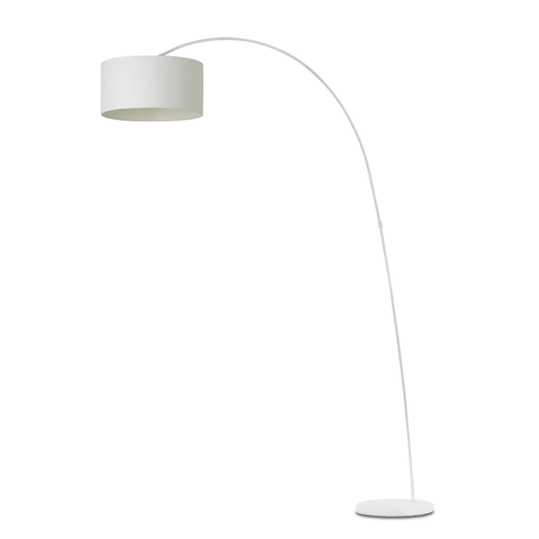 Faro Barcelona Dekorative Bogenleuchte Papua Weiß Stehlampe Lampe Leuchte Spot B-Ware - 8421776010383