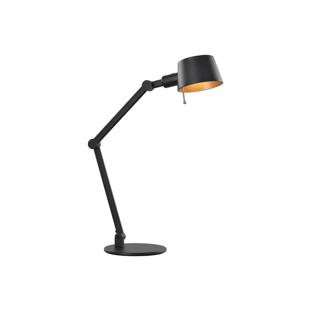Lucande Silka Verstellbar Schwarz E27 Tischlampe Leselampe Tischleuchte Leuc380 B-Ware