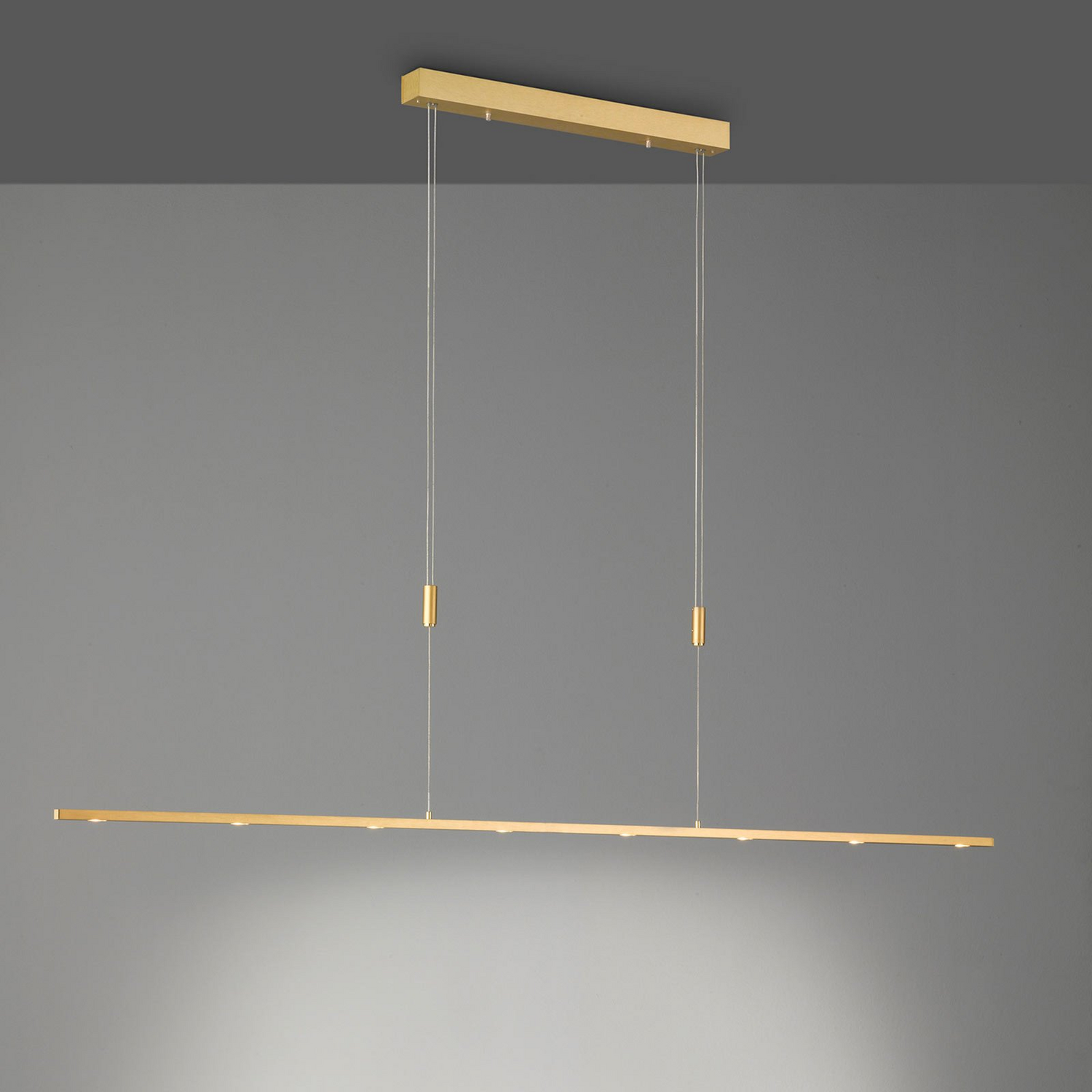 Rothfels Led Pendelleuchte Pendelleuchte Lampe Leuchte Licht Ip20 Tolu Messing   B-Ware - 4251096567724