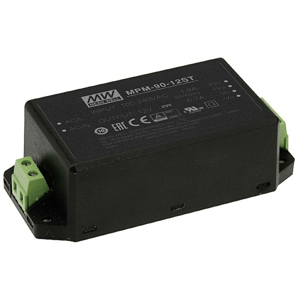 Mean Well Mpm 90 24 St Ac/Dc Einbaunetzteil Netzteil 3.75 A 90 W 24 V/Dc B-Ware - 4021087069717