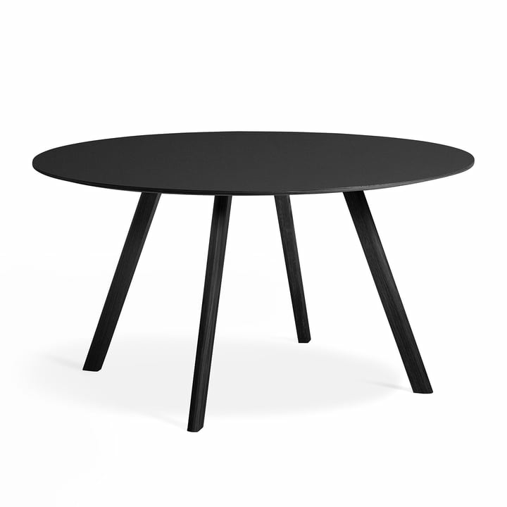 Hay Copenhague Cph25 Tisch Esstisch Küchentisch Küche Esszimmer ø 140 Cm Schwarz B-Ware