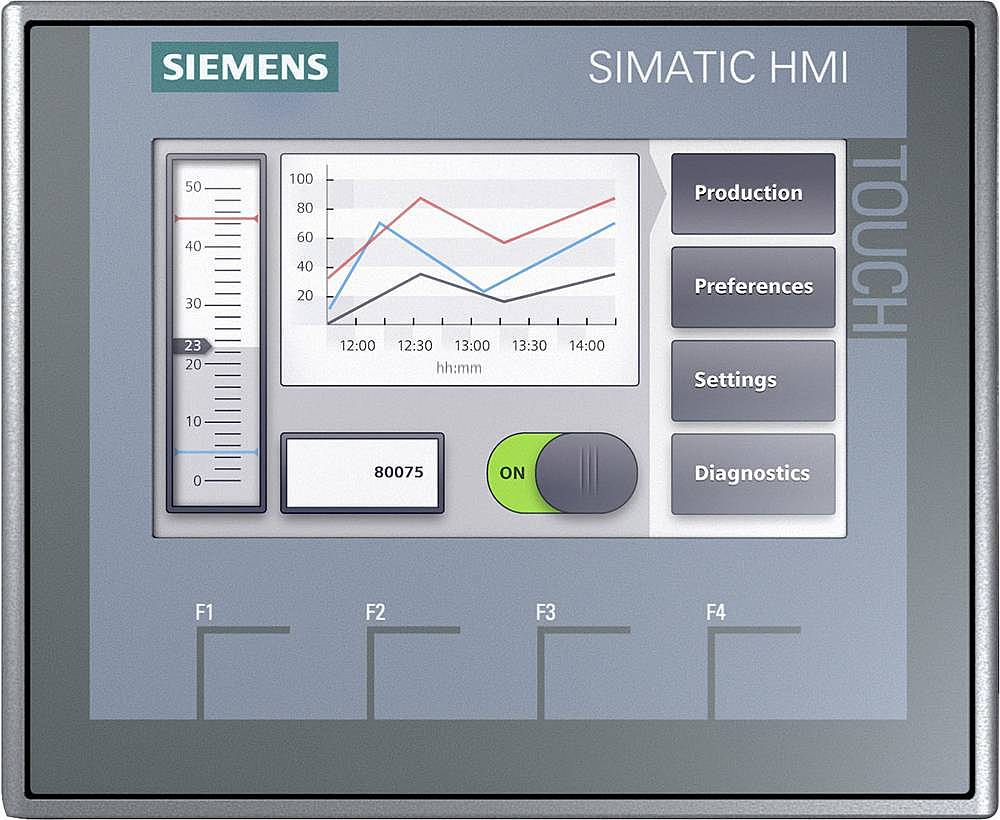 Siemens SIMATIC HMI KTP400 BASIC SPS-Displayerweiterung 24 V/DC Zeitschaltuhr