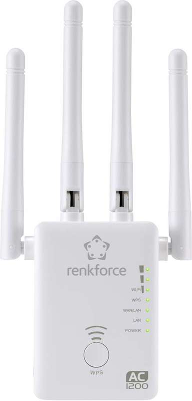 Renkforce WS-WN575A3 Dual Band AC1200 WLAN Repeater 2.4 GHz, 5 GHz Netzwerk39