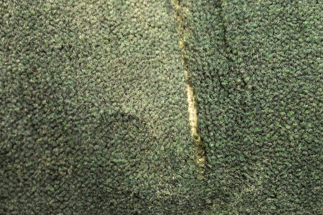 Pols Potten Optical Teppich Läufer Teppichläufer Design Oval grün LxB 300x180cm