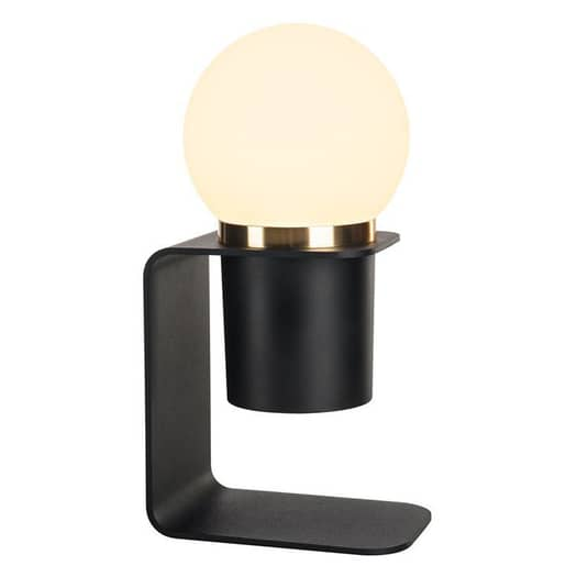 SLV Tonila LED-Tischlampe Tischleuchte Klemmleuchte Lampe LED schwarz messing411