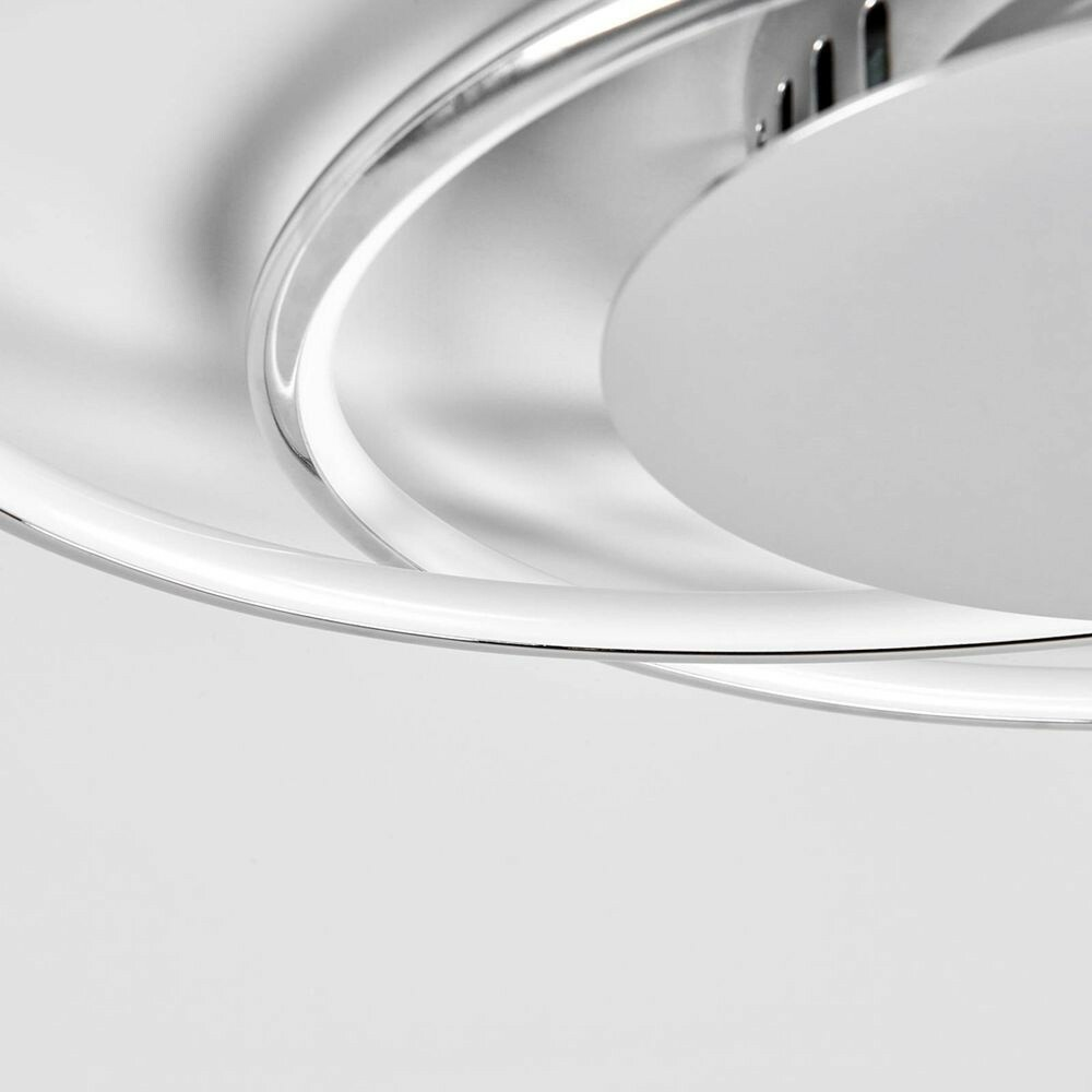 Lindby LED-Deckenlampe Joline Deckenleuchte Lampe Leuchte 26W Ø 46 cm weiß ch82