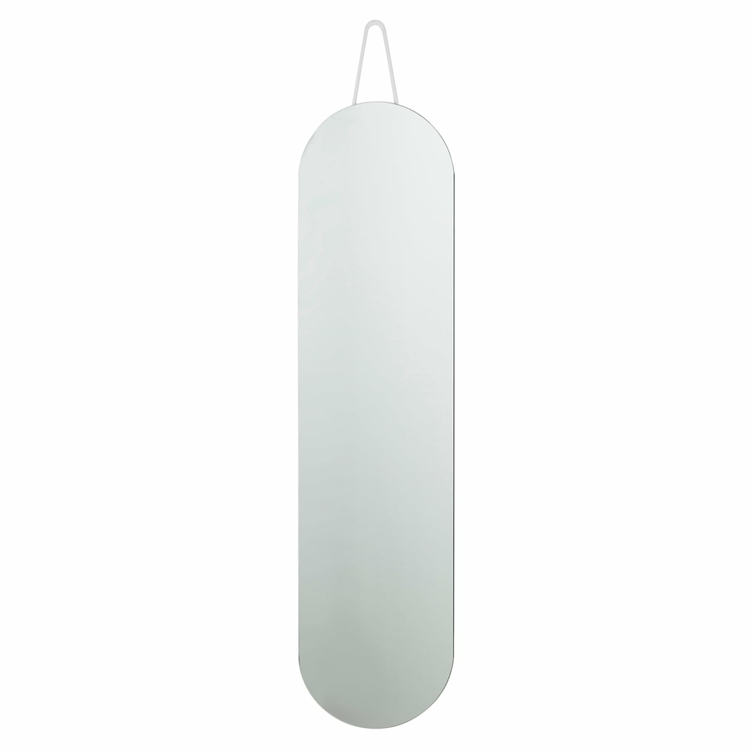 Zone Denmark A-Serie Wandspiegel oval Spiegel Hängespiegel 30x120cm soft grey495