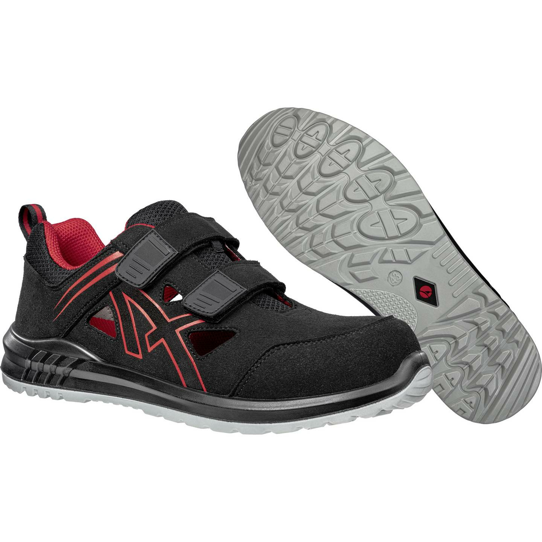 Albatros Clifton Air Low Esd Src Sicherheitssandale Schuhgröße 42 S1 Schwarz Rot B-Ware