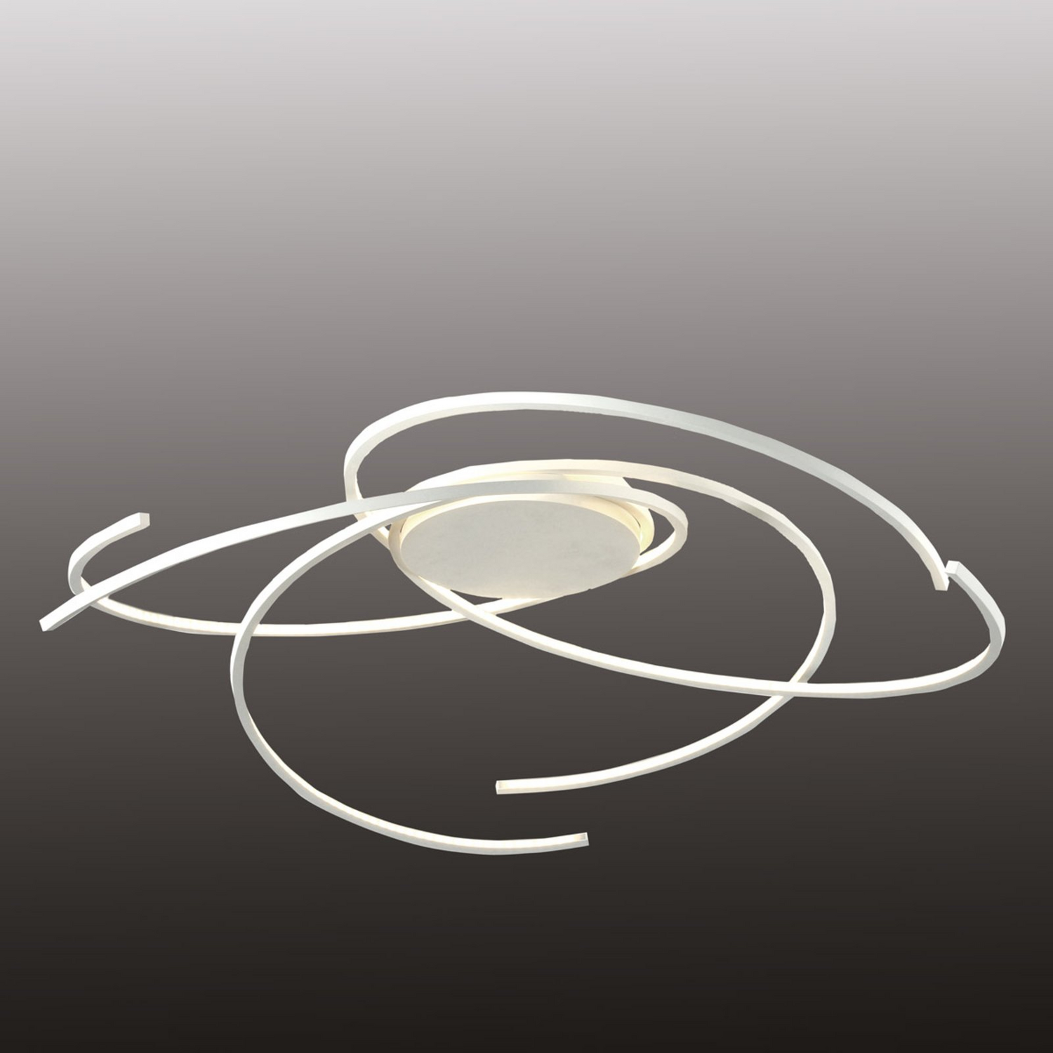 B-Ware Escale Space - LED-Deckenlampe 80 cm weiß Lampe Leuchte Spot Licht Deckenleuchte