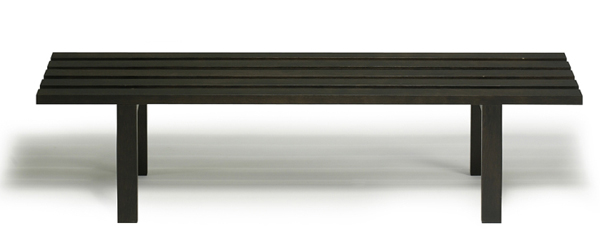 Spectrum Martin Visser Bz Bank Sitzbank Gartenbank Fußablage Hocker 200cm B-Ware