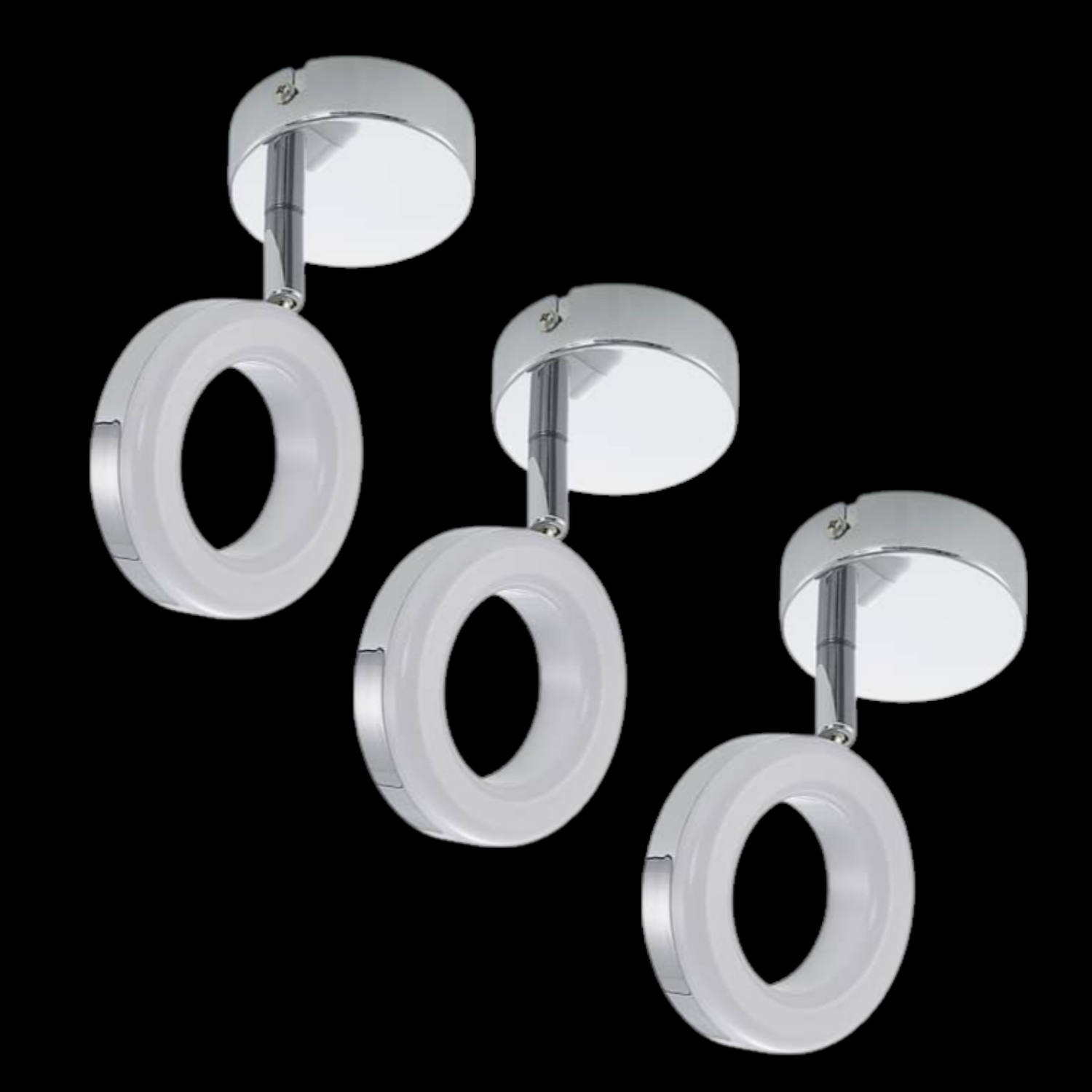 Elc Tioklia Led Spot Deckenlampe Hängelampe Deckenleuchte Leuchte 3 Stück B-Ware - 4251096575545
