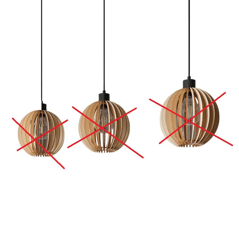 Envostar Clay Pendelleuchte Hängeleuchte Pendellampe Deckenlampe Siehe Text/Foto B-Ware - 4251911724233