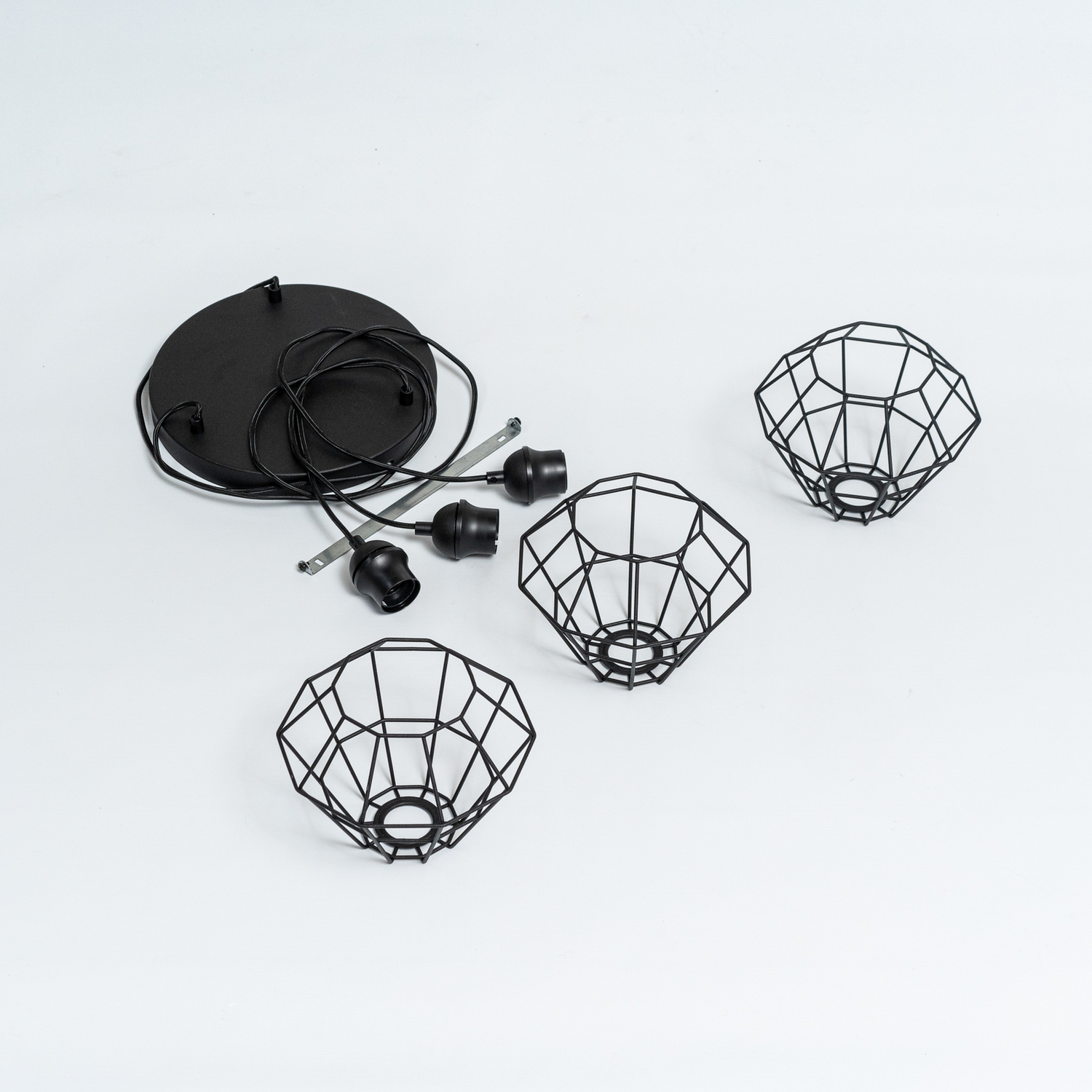 Envostar Hängeleuchte Pendelleuchte Saphir 3 Flammig Rund Siehe Text/Foto B-Ware - 4251911798142