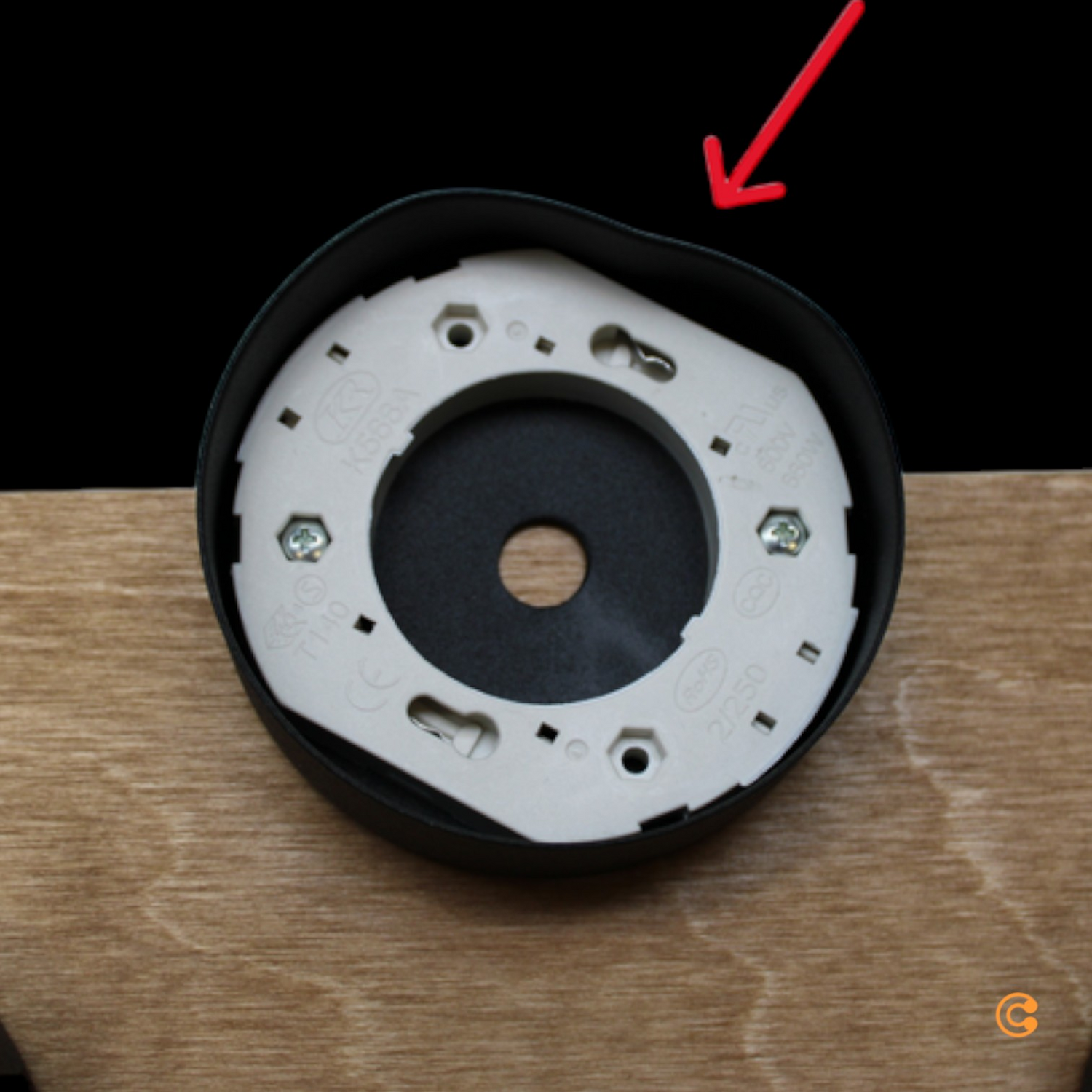 Envostar Deckenleuchte Leuchte Holzlampe Led Schwarz Holz Siehe Text/Fotos B-Ware - 4251911782462