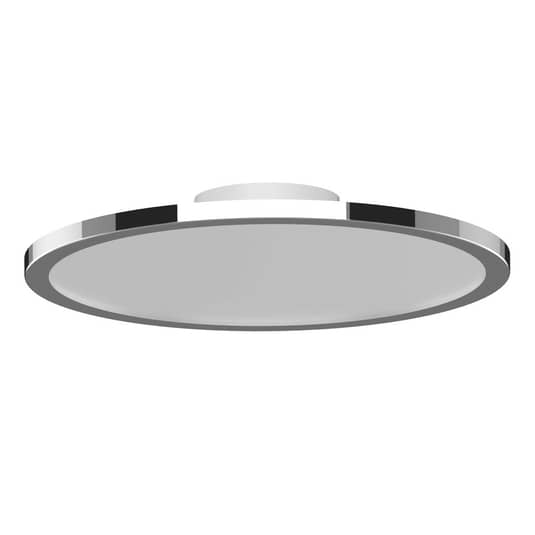 Lightme LED-Deckenlampe Aqua Deckenlampe Deko-Deckenlicht GX53 Ø30,2cm chrom