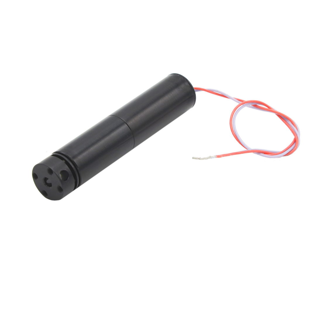 Laserfuchs Linienlaser grün 532 nm 90 °, 5 mW 3 V DC Ø12x60 mm Laserklasse 1