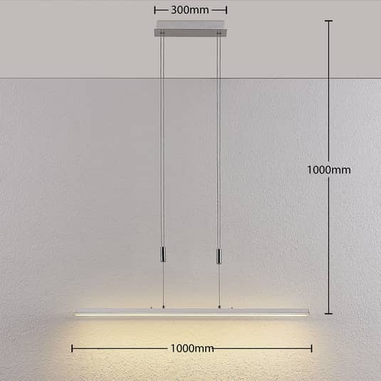 B-Ware Lindby Led Balken Pendelleuchte Sladja Deckenlampe Lampe Leuchte Mit Touchdim51