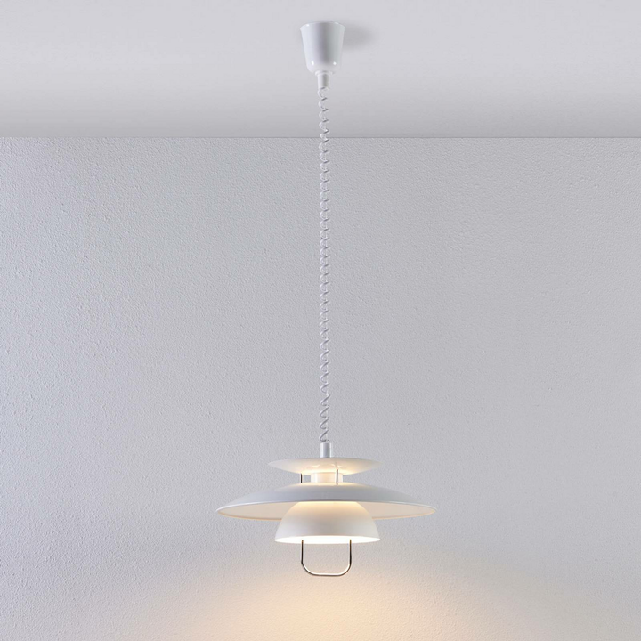 Lindby Hängeleuchte Nadija Wohnzimmerlampe Lampe Leuchte Küchenleuchte E27 weiß