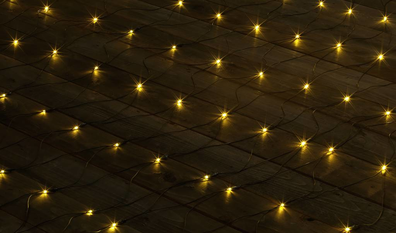 2 STÜCK Sygonix Weihnachtsbaum-Beleuchtung 230 V/50 Hz  96 LED  300 cm x 300 cm