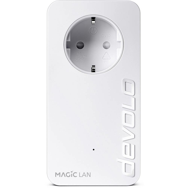 Devolo Magic 2 LAN 1-1-1 DE/AT Powerline Einzeladapter Powerlan 2.4 GBit/s weiß